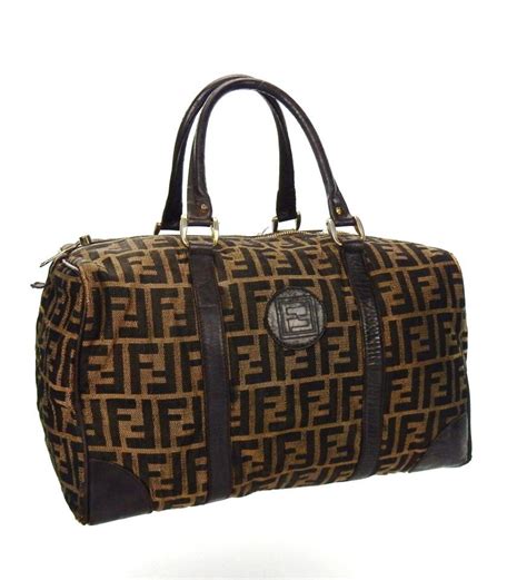 fendi zucca duffle bag|how to authenticate fendi handbag.